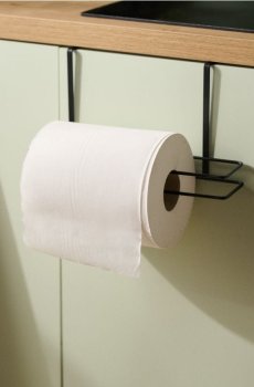 Кухонний тримач для паперових рушників - чорний