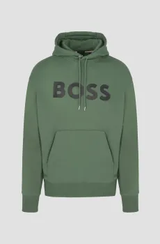 Мужское зеленое худи Зеленый L BOSS 50496661;348