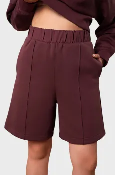 Женские бордовые шорты Бордовый XL brabrabra HOM2425013