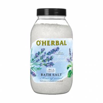 Соль для ванн OHerbal Aroma Inspiration Bath Salt Peace Of Mind 1.1 кг Соль для ванн OHerbal Aroma Inspiration Bath Salt Peace Of Mind 1.1 кг