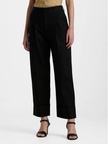 Lauren Ralph Lauren Штани з тканини 200871814008 Чорний Relaxed Fit Lauren Ralph Lauren Штани з тканини 200871814008 Чорний Relaxed Fit