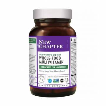 Мультивитамины для женщин New Chapter Every Womans One Daily Whole-Food Multivitamin, 48 таблеток Мультивитамины для женщин New Chapter Every Womans One Daily Whole-Food Multivitamin, 48 таблеток