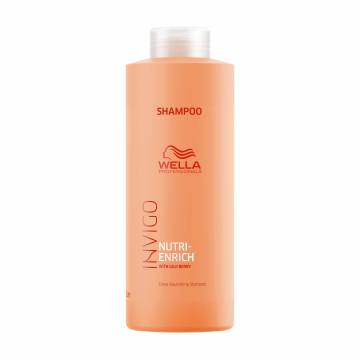 Шампунь Wella Professionals Invigo Nutri-Enrich Shampoo для сухих или подверженных стрессу волосам, с ягодами годжи, 1 л Шампунь Wella Professionals Invigo Nutri-Enrich Shampoo для сухих или подверженных стрессу волосам, с ягодами годжи, 1 л