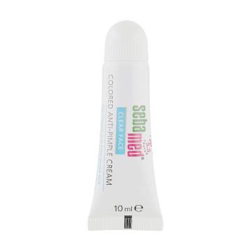 Тонирующий крем против акне Sebamed Clear Face Colored Anti-Pimple Cream, 10 мл Тонирующий крем против акне Sebamed Clear Face Colored Anti-Pimple Cream, 10 мл