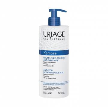 Успокаивающий бальзам-масло для тела Uriage Xemose Anti-Itch Soothing Oil Balm, 500 мл