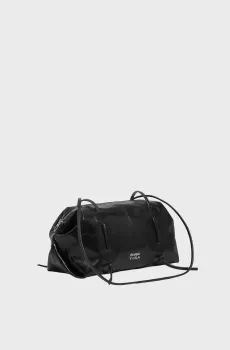 Женская черная кожаная сумка Черный ONESIZE Bimba Y Lola 262BBAJ8W.10000