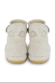 Кожаные кроссовки для младенцев Donsje Richy Booties Polar Bear