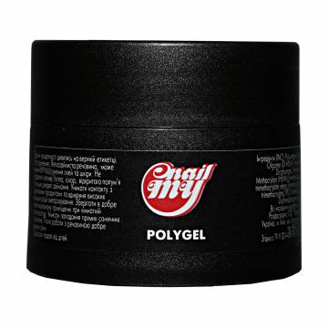 Полигель для наращивания ногтей My Nail Polygel 01 Прозрачный, 15 г Полигель для наращивания ногтей My Nail Polygel 01 Прозрачный, 15 г