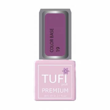 База для гель-лака Tufi profi Premium Color Base 019 Изабелла, 8 мл База для гель-лака Tufi profi Premium Color Base 019 Изабелла, 8 мл