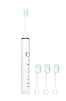 Электрическая зубная щетка Sonic, 4 насадки