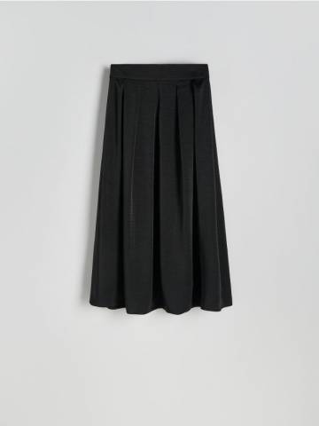 Reserved - LADIES` SKIRT - чорний - YR573-99X Reserved - LADIES` SKIRT - чорний - YR573-99X
