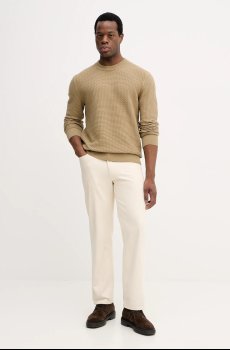 Хлопковый свитер BOSS H-Imberto