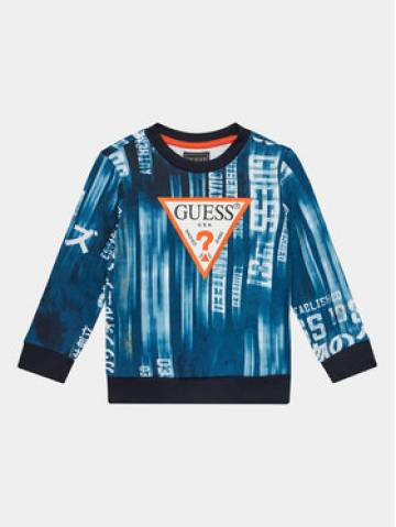 Guess Світшот N4RQ01 KA6R3 Голубий Regular Fit Guess Світшот N4RQ01 KA6R3 Голубий Regular Fit