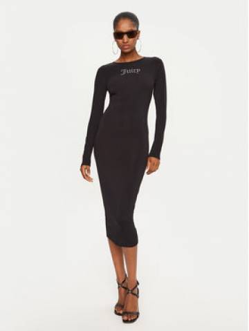 Juicy Couture Повсякденна сукня Dizzie JCWED24309 Чорний Slim Fit Juicy Couture Повсякденна сукня Dizzie JCWED24309 Чорний Slim Fit