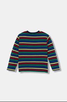 Хлопковый детский лонгслив United Colors of Benetton