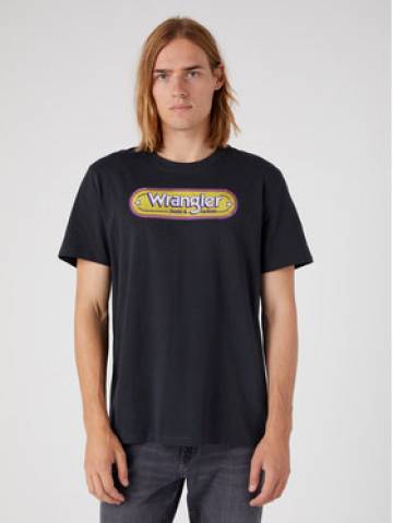 Wrangler Футболка Branded W773EEXV6 112331867 Чорний Regular Fit Wrangler Футболка Branded W773EEXV6 112331867 Чорний Regular Fit