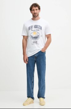 Хлопковая футболка Guess