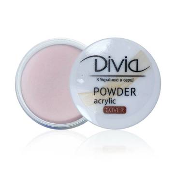 Акриловая пудра для ногтей Divia Acrylic Powder Cover Камуфлирующая, AC26 Ballet Slipper Shimmer, 32 г Акриловая пудра для ногтей Divia Acrylic Powder Cover Камуфлирующая, AC26 Ballet Slipper Shimmer, 32 г
