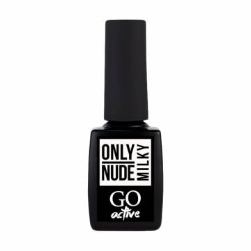 Гель-лак для ногтей GO Active Only Nude Creamy 01 Milky, 10 мл Гель-лак для ногтей GO Active Only Nude Creamy 01 Milky, 10 мл