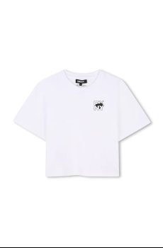 Детская хлопковая футболка Dkny