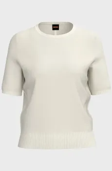 Женский белый джемпер Белый XS BOSS 50557077;284