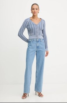 Хлопковый кардиган Guess GISELLE