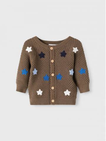 NAME IT Кардиган 13207107 Коричневий Regular Fit NAME IT Кардиган 13207107 Коричневий Regular Fit