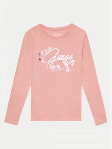 Guess Блузка J4YI36 K6YW4 Рожевий Regular Fit Guess Блузка J4YI36 K6YW4 Рожевий Regular Fit