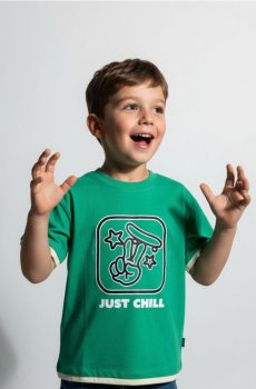 Футболка з короткими рукавами - green spruce