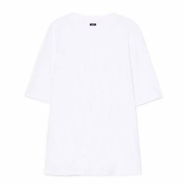 Cropp - Гладка футболка - білий Cropp - Гладка футболка - білий