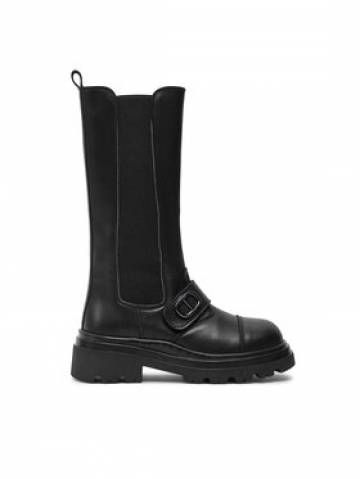 TWINSET Чоботи Chelsea 242GCJ03L M Чорний TWINSET Чоботи Chelsea 242GCJ03L M Чорний