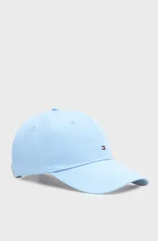 Мужская голубая кепка FLAG COTTON 6 PANEL Голубой ONESIZE Tommy Hilfiger AM0AM13008