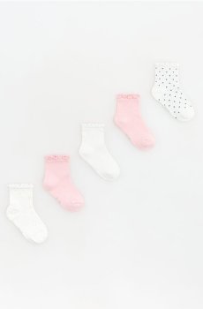 Reserved - Шкарпетки з бамбуковою віскозою 5 pack - різнобарвний - 803DI-MLC