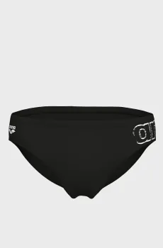 Мужские черные плавки SCRATCHY SWIM BRIEFS Черный 80 Arena 010282-500