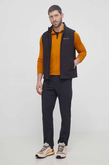 Спортивная кофта Jack Wolfskin Gravex Thermo цвет жёлтый однотонная 1711581 Спортивная кофта Jack Wolfskin Gravex Thermo цвет жёлтый однотонная 1711581