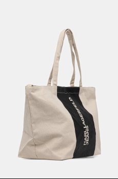 Хлопковая сумка Karl Lagerfeld Jeans