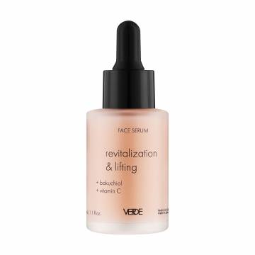 Сыворотка для лица Verde Revitalization & Lifting Face Serum с бакучиолом и витамином C, 30 мл