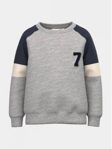 NAME IT Світшот 13220045 Сірий Regular Fit NAME IT Світшот 13220045 Сірий Regular Fit