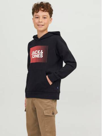Jack&Jones Junior Світшот 12237459 Чорний Regular Fit Jack&Jones Junior Світшот 12237459 Чорний Regular Fit