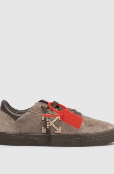 Коричневые замшевые кроссовки Vulcanized