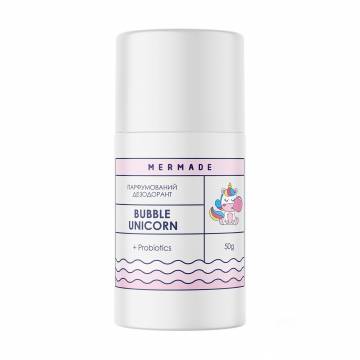 Парфюмированный дезодорант-стик с пробиотиком Mermade Bubble Unicorn женский, 50 г Парфюмированный дезодорант-стик с пробиотиком Mermade Bubble Unicorn женский, 50 г