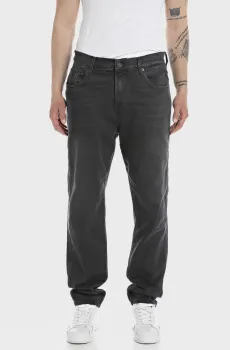 Мужские черные джинсы Черный 31-32 Replay M1030 .000.719 704