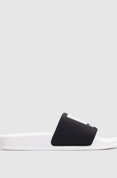 Детские черные слайдеры с логотипом монограмма