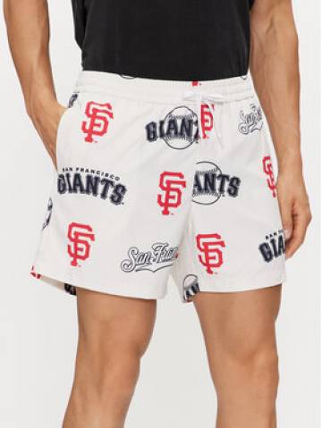 Champion Пляжні шорти 219885 Écru Short Fit Champion Пляжні шорти 219885 Écru Short Fit