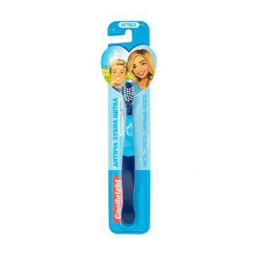 Детская зубная щетка Coolbright Kids Boys с ионами серебра, для мальчиков, мягкая, 1 шт Детская зубная щетка Coolbright Kids Boys с ионами серебра, для мальчиков, мягкая, 1 шт