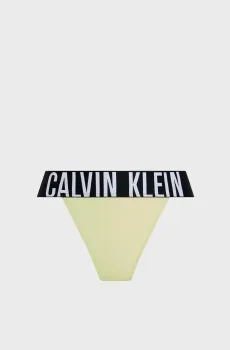 Женские салатовые трусики HIGH LEG THONG Салатовый XS Calvin Klein 000QF7638E