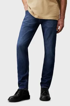 Мужские темно-синие джинсы SLIM Синий 32-32 Calvin Klein Jeans J30J325735