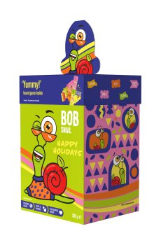Набор Bob Snail Рождественский бокс с игрушкой и игрой, 382 г