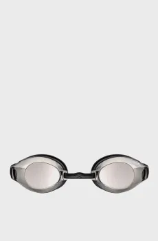 Серебристые очки для плавания ZOOM X-FIT MIRROR Серебряный ONESIZE Arena 009439-110