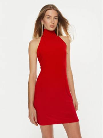 NORMA KAMALI Коктейльна сукня KK2243PLE24946 Червоний Slim Fit NORMA KAMALI Коктейльна сукня KK2243PLE24946 Червоний Slim Fit